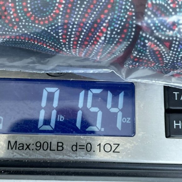 Lands End Womens 8P Sleeveless Red & Blue Paisley Dress Nylon/Viskose 5266 - Picture 8 of 8